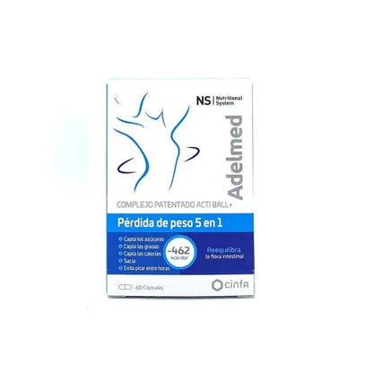 Nutritional System NS Adelmed Complemento Alimenticio 60 cápsulas-1