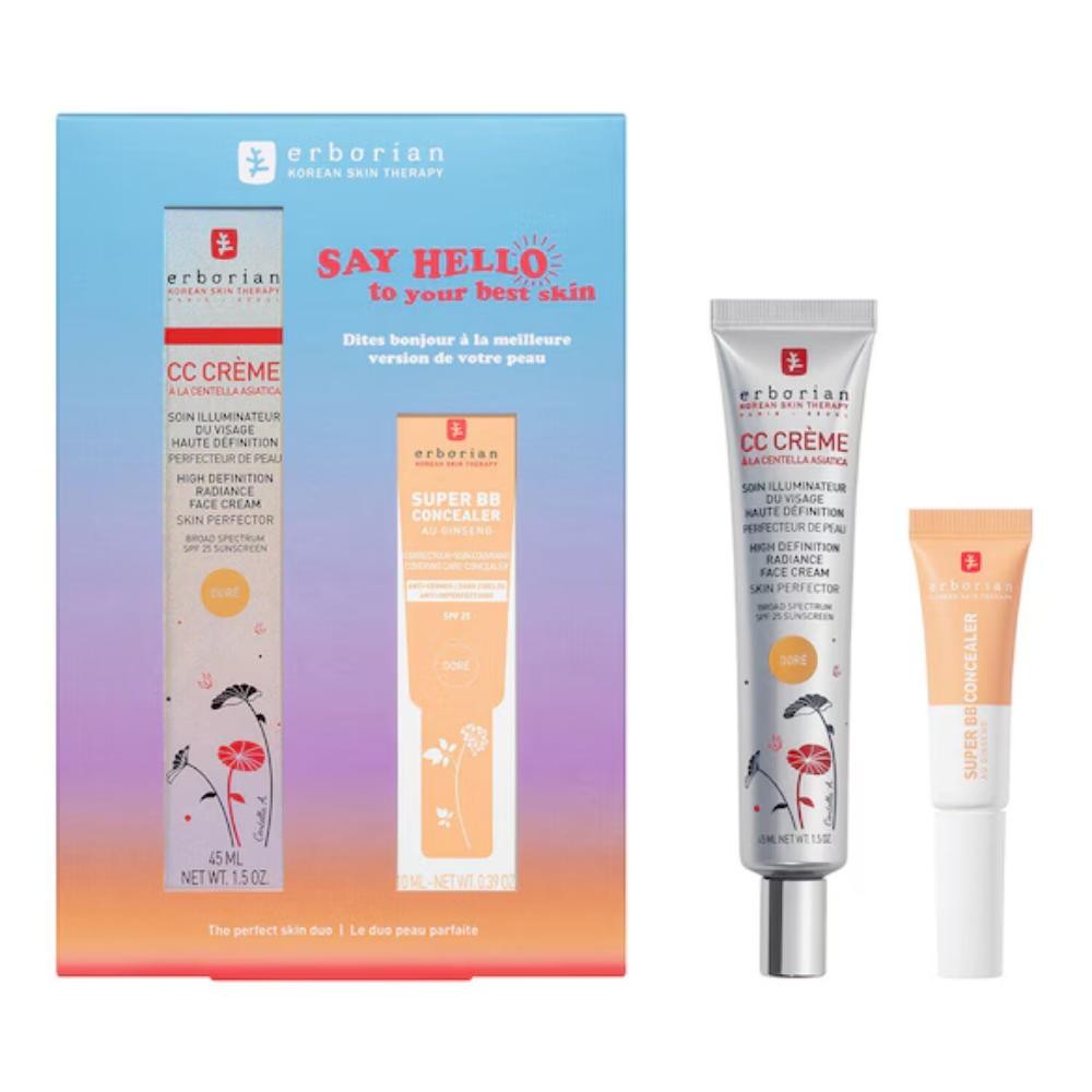 Erborian Kit CC Crème Dore 45 ml + Super BB Concealer Dore 10 ml-2