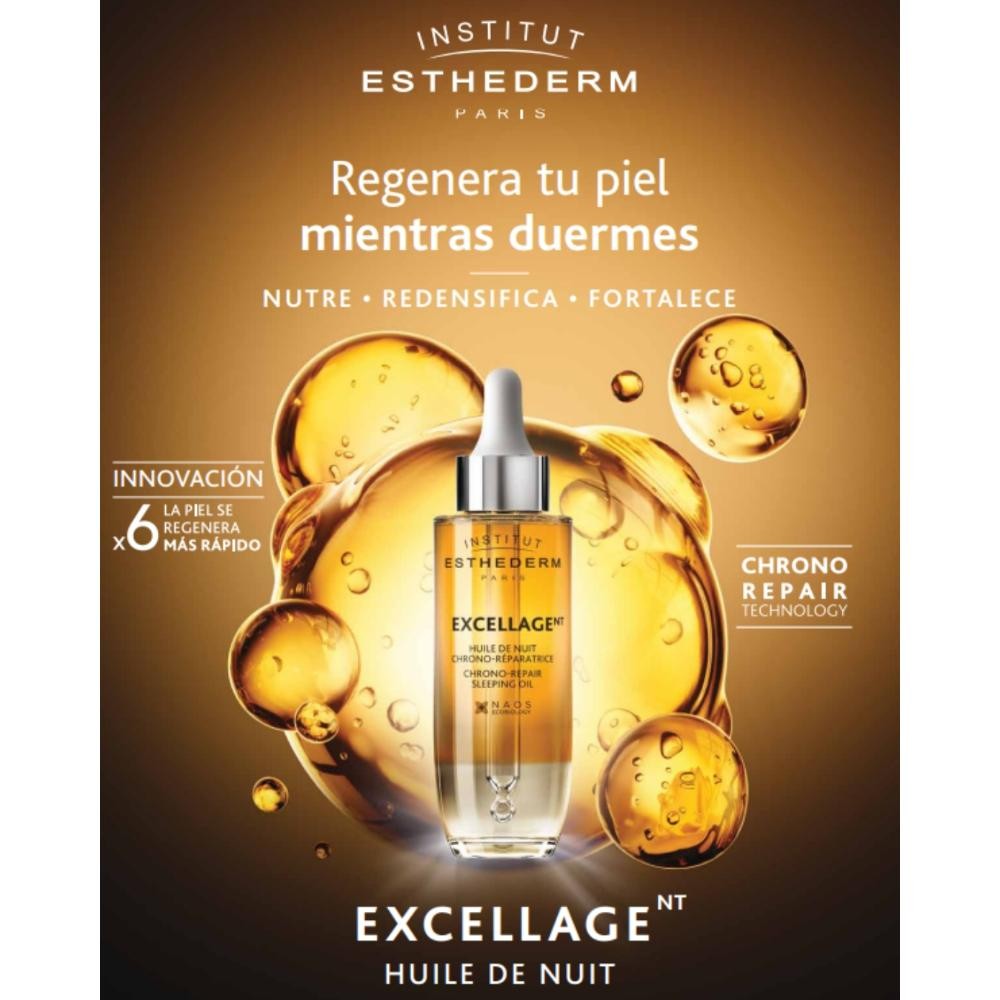 Esthederm Aceite de Noche Facial Excellage 30 ml-2