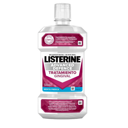 LISTERINE Advanced Defence Tratamiento Gingival Menta Fresca 500 ml-2