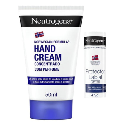 NEUTROGENA PACK Crema de Manos 50 ml + Protector Labial SPF20 4,9 g-1