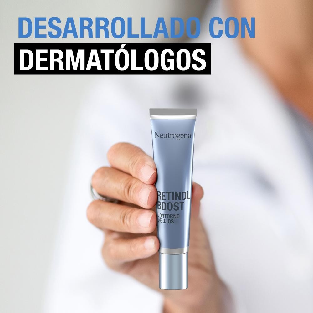 NEUTROGENA Retinol Boost Contorno de Ojos 0,02% Retinol Puro 15ml-4