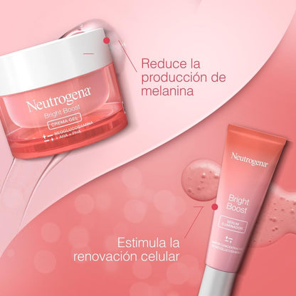NEUTROGENA Pack Bright Boost Crema Gel 50ml+ Sérum Iluminador 30ml-2