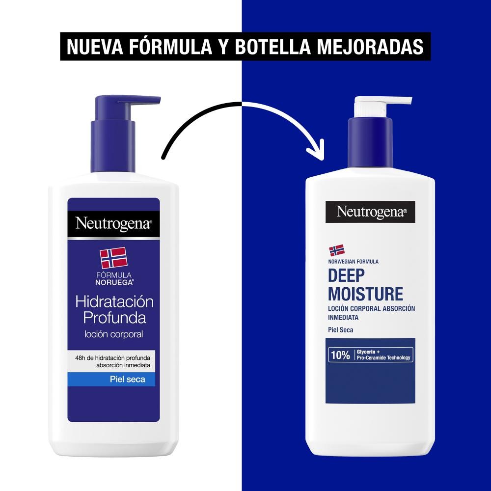 NEUTROGENA Loción Hidratación Profunda Piel Seca 750ml-7