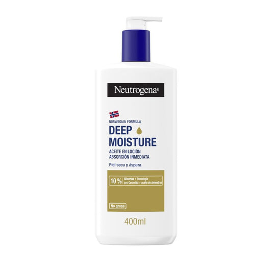 NEUTROGENA Aceite en Loción Hidratación Profunda Nueva Fórmula 400ml-1