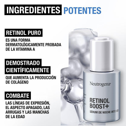 NEUTROGENA Retinol Boost Sérum Intenso Noche 30 ml-5