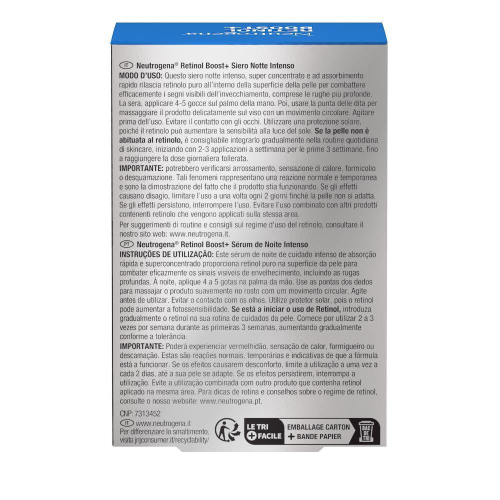 NEUTROGENA Retinol Boost Sérum Intenso Noche 30 ml-9