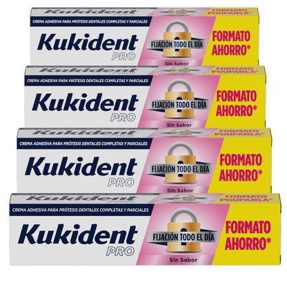 KUKIDENT Pro Complete Sabor Neutro Cuádruplo 4x70 g