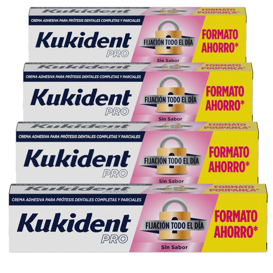 KUKIDENT Pro Complete Sabor Neutro Cuádruplo 4x70 g