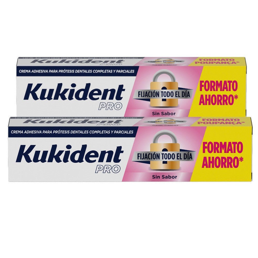 KUKIDENT Pro Complete Sabor Neutro Duplo 2x70 g