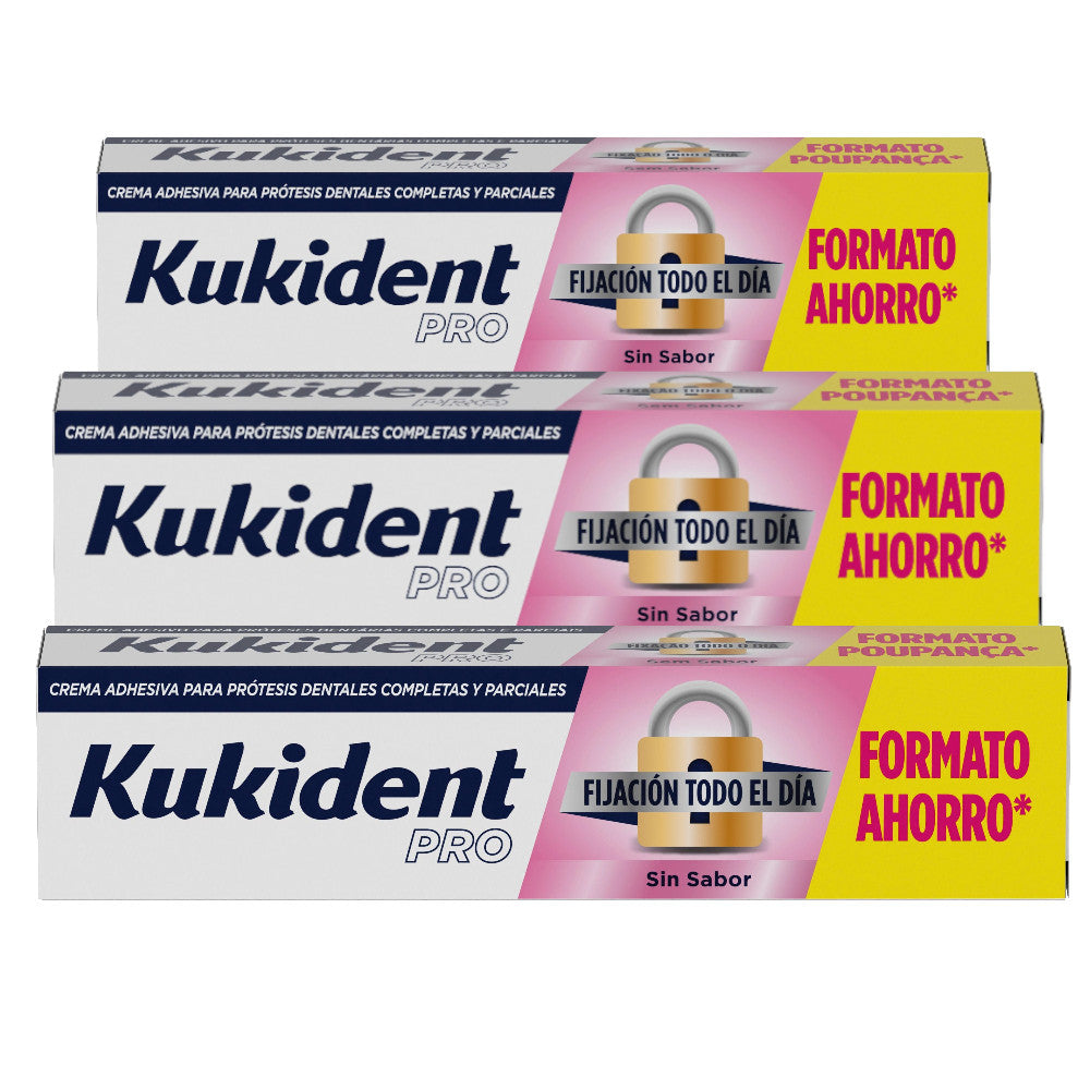 KUKIDENT Pro Complete Sabor Neutro Triplo 3x70 g