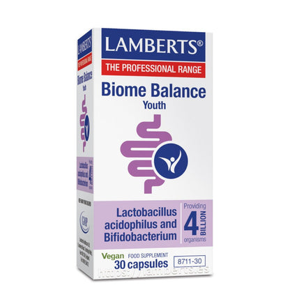 Lamberts Biome Balance Youth Juventud 30 cápsulas