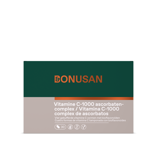 Bonusan Vitamina C-1000 Complejo De Ascorbatos 30 Comprimidos