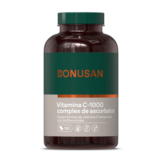 Bonusan Complesso di vitamina C-1000 ascorbato 180 compresse