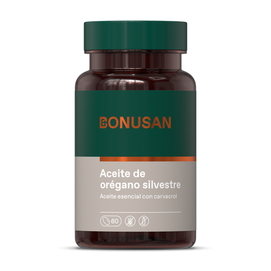Bonusan Aceite De Orégano Silvestre 60 Cápsulas