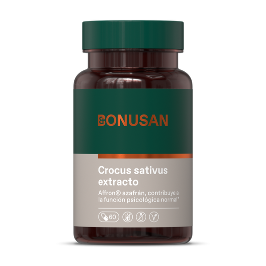 Bonusan Crocus Sativus Extracto 60 Cápsulas