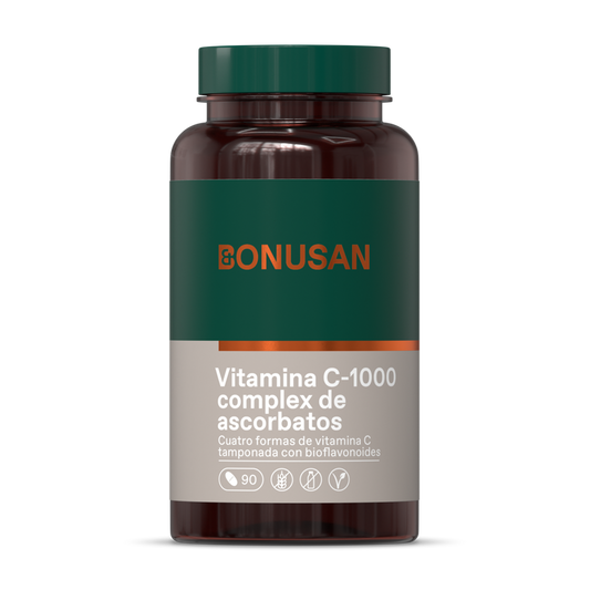 Bonusan Complexe d'ascorbate de vitamine C-1000 90 comprimés