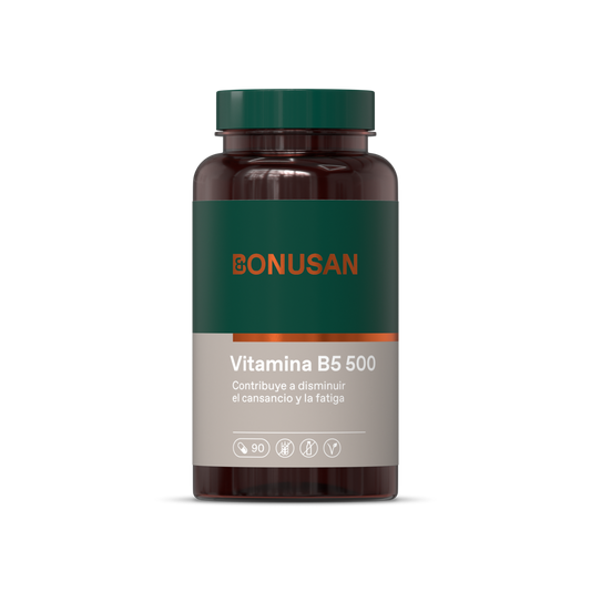 Bonusan Vitamina B5 Acido Pantotenico 500 Mg 90 Cápsulas