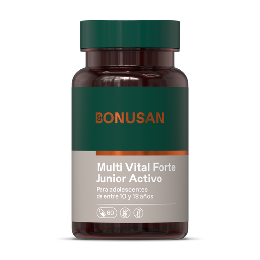 Bonusan Multi Vital Forte Junior Activo 60 Cápsulas