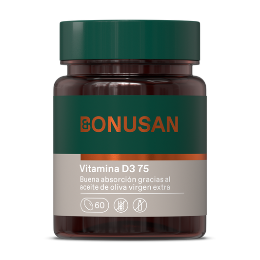 Bonusan Vitamina D3 75 Mcg / 3000 UI 60 Capsule di gel