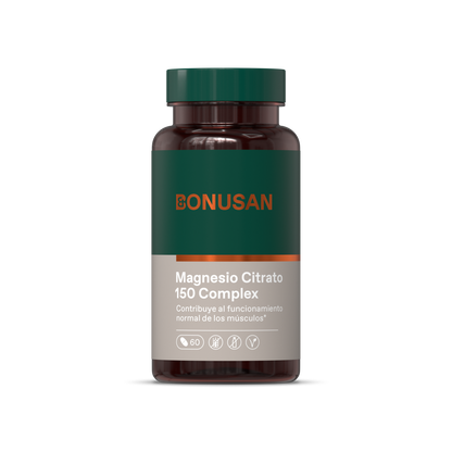 Bonusan Citrate de Magnésium 150 Mg Plus 60 comprimés