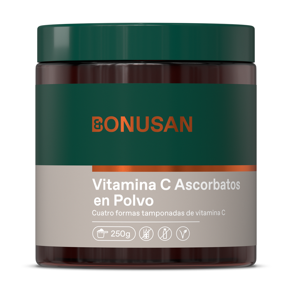 Bonusan Vitamina C Polvo de Ascorbatos 250 g