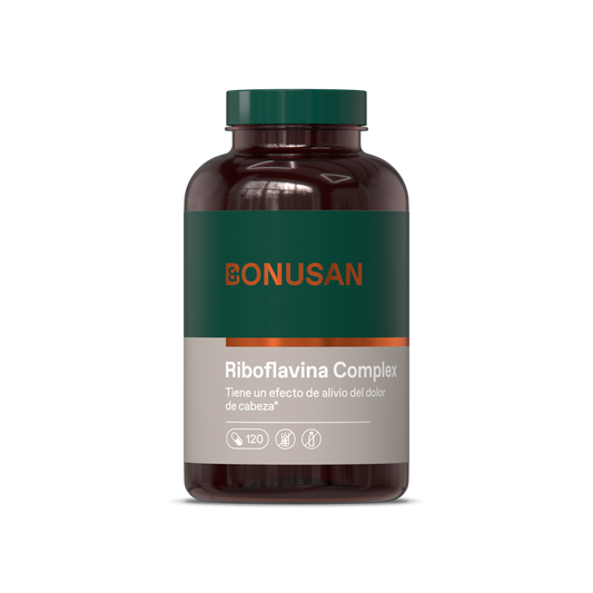 Bonusan Riboflavina Plus 120 Cápsulas