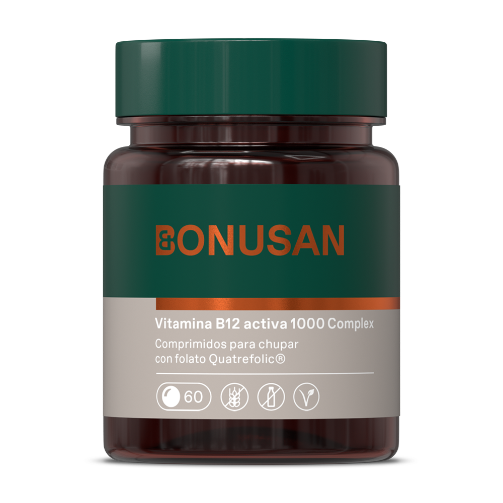 Bonusan Vitamine B12 Active 1000 Mcg 60 Comprimés