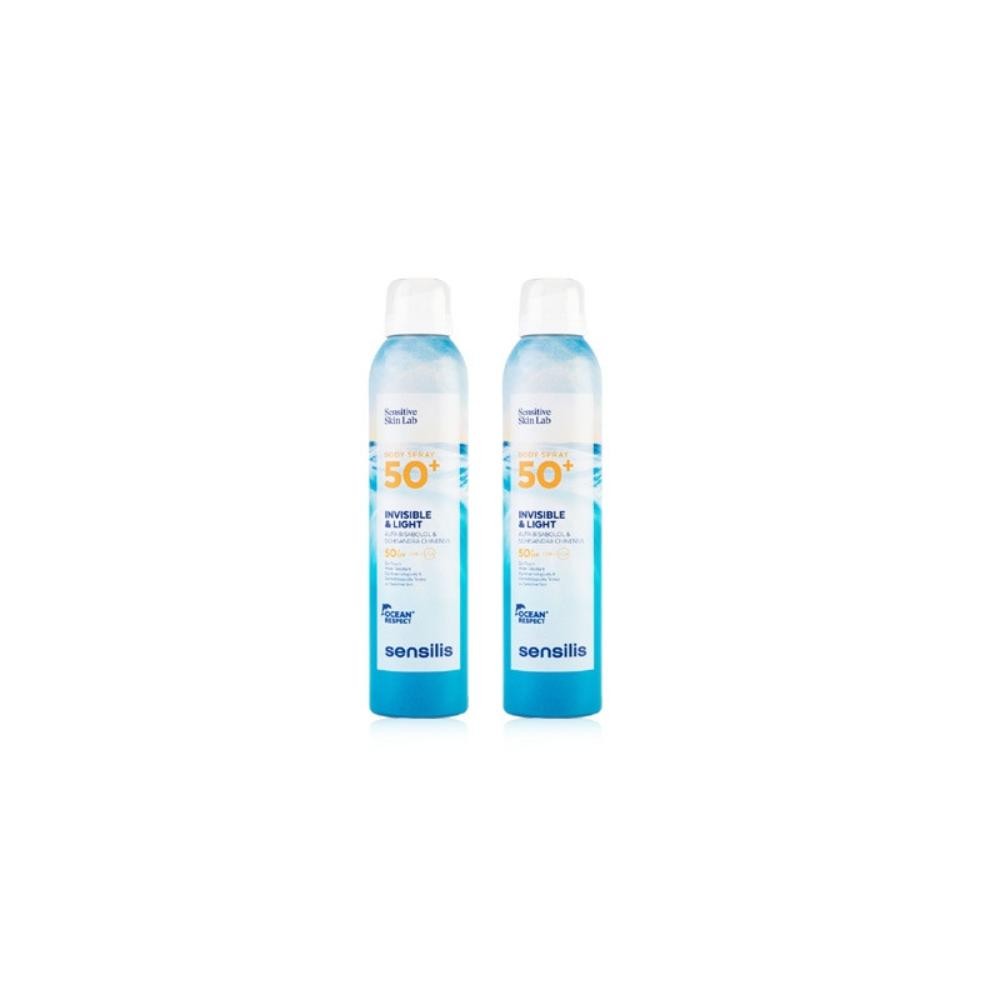Sensilis Body Spray Invisible & Light SPF50+ Fotoprotector Antiedad Duplo 2x200ml-2