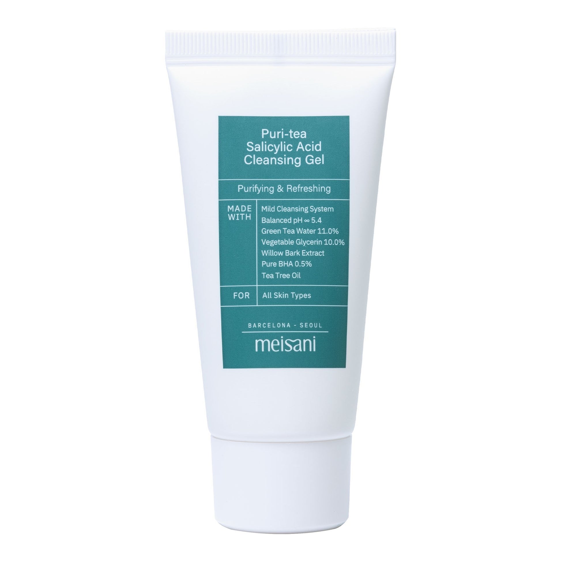 Meisani Puri-Tea Salicylic Acid Cleansing Gel 30 ml-1
