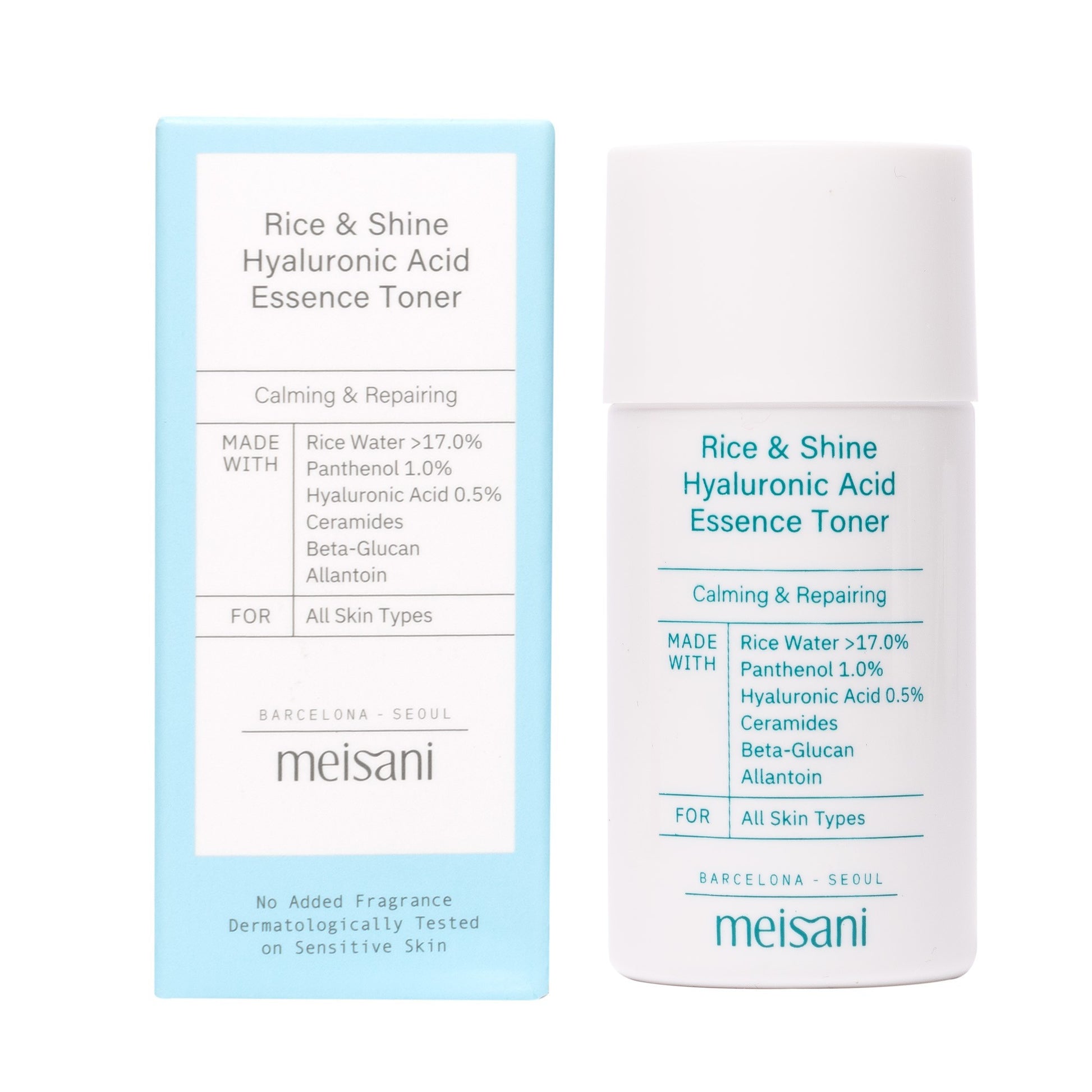 Meisani Rice And Shine Hyaluronic Acid Essence Toner 20 ml-2