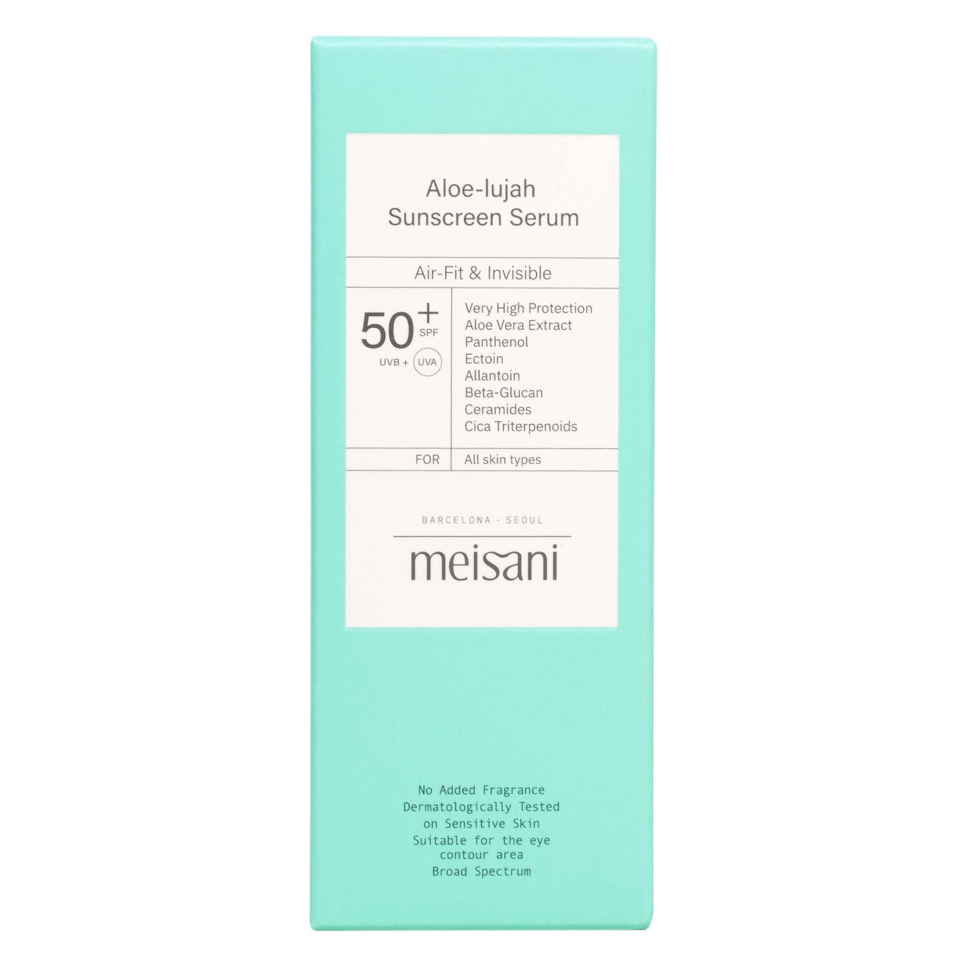 Meisani Aloe-Lujah Sunscreen Serum SPF50+ 50 ml-2