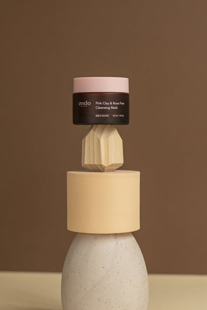 Ondo Beauty 36.5 Pink Clay & Rose Pore Cleansing Mask Bbo-Song 50 ml-6