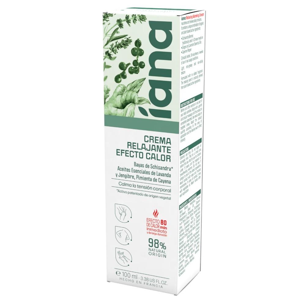 Iana Crema Relajante Efecto Calor 100 ml-2