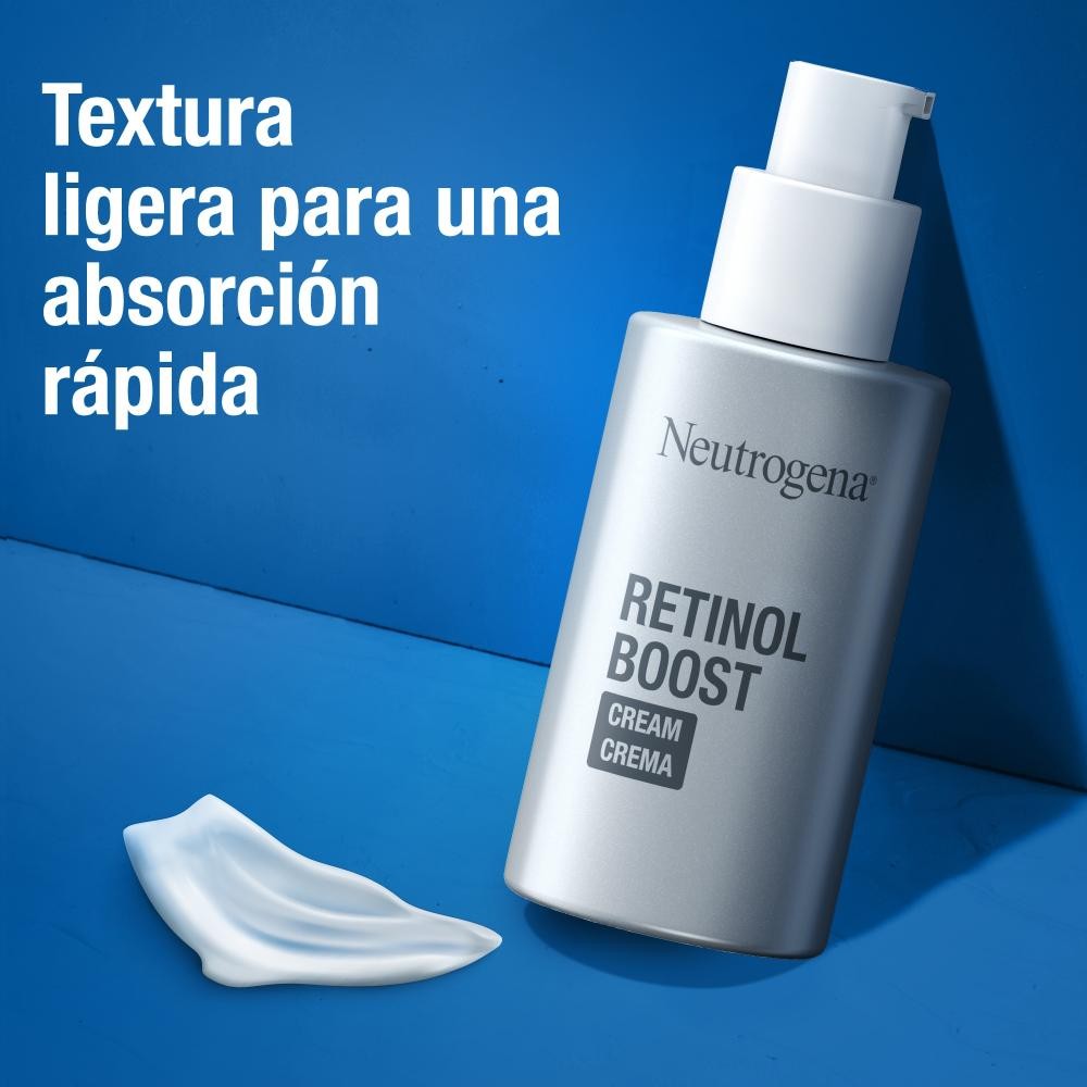 NEUTROGENA Retinol Boost Crema Facial 0,1% Retinol Puro 50ml-11