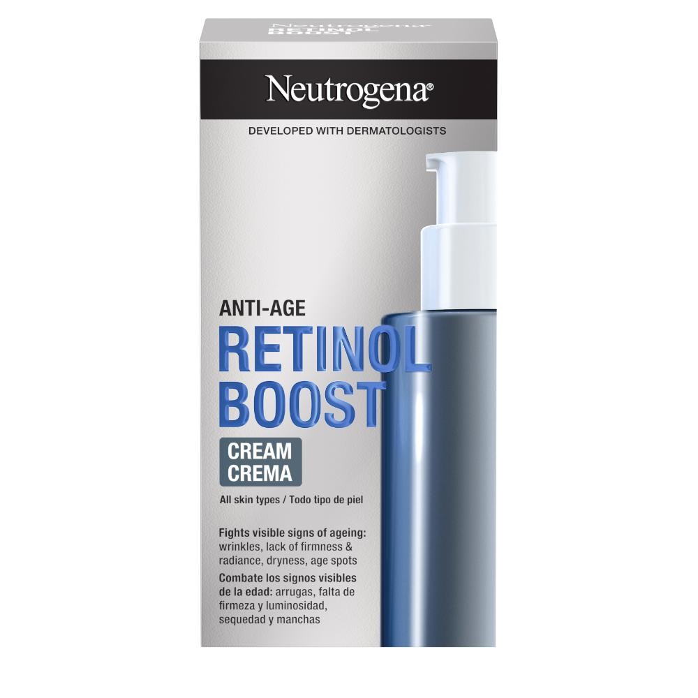 NEUTROGENA Retinol Boost Crema Facial 0,1% Retinol Puro 50ml-14