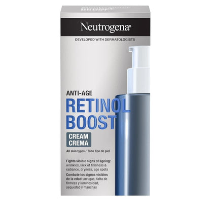 NEUTROGENA Retinol Boost Crema Facial 0,1% Retinol Puro 50ml-14