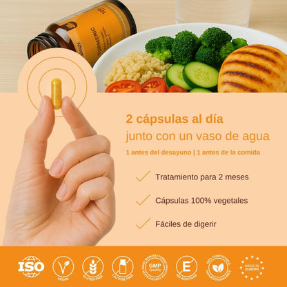 Vittalogy Cúrcuma Turmeric 120 Cápsulas-6