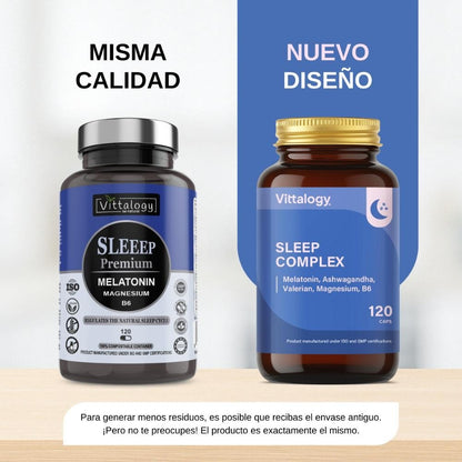 Vittalogy Sleep Complex 2x120 Cápsulas【PACK AHORRO】-3