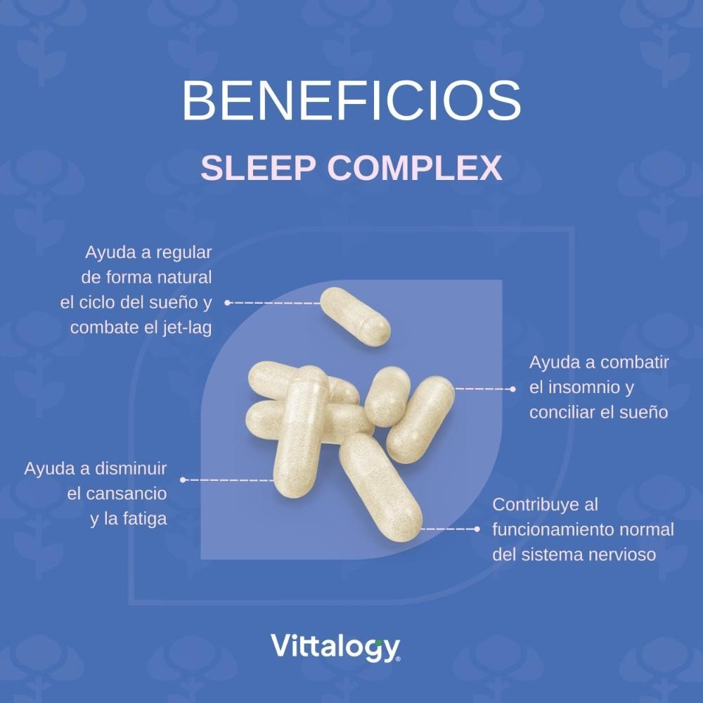 Vittalogy Sleep Complex 2x120 Cápsulas【PACK AHORRO】-4