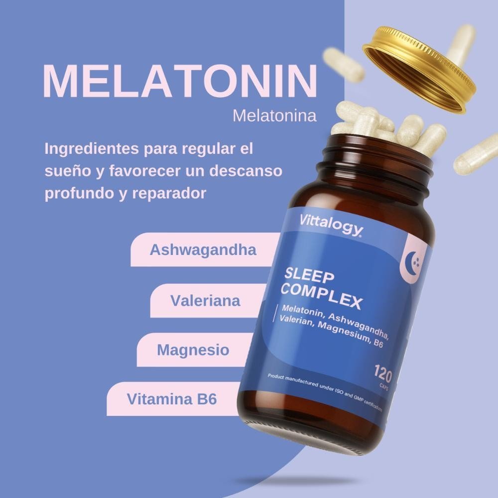 Vittalogy Sleep Complex 2x120 Cápsulas【PACK AHORRO】-5