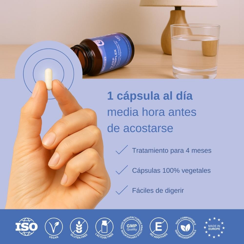 Vittalogy Sleep Complex 2x120 Cápsulas【PACK AHORRO】-6