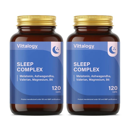 Vittalogy Sleep Complex 2x120 Cápsulas【PACK AHORRO】-1