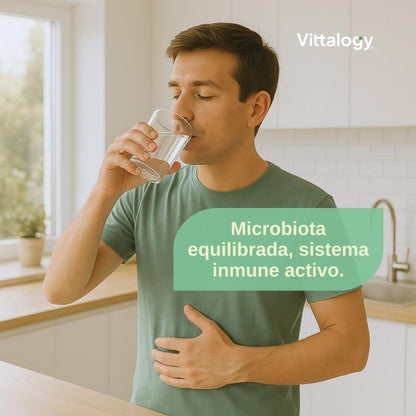 Vittalogy Probiotics + Enzymes 2x60 Comprimidos【PACK AHORRO】-2