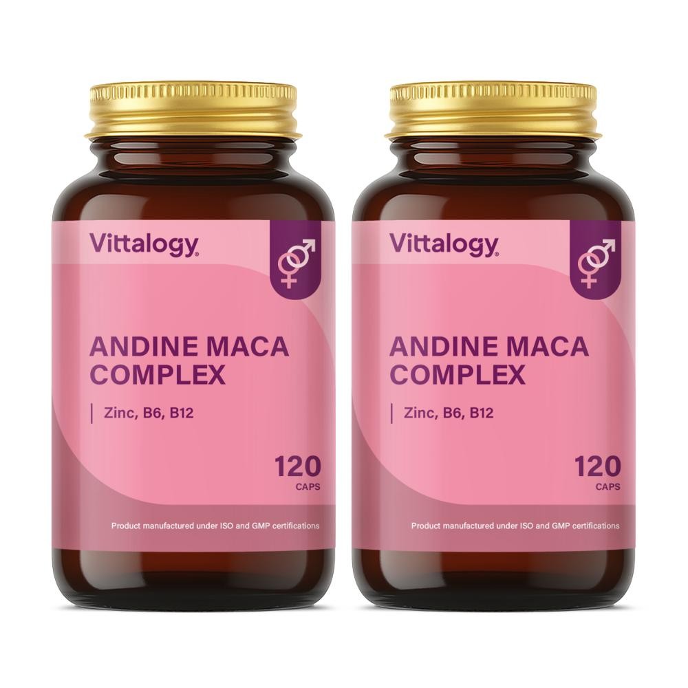 Vittalogy Andine Maca Complex 2x120 Cápsulas【PACK AHORRO】-1