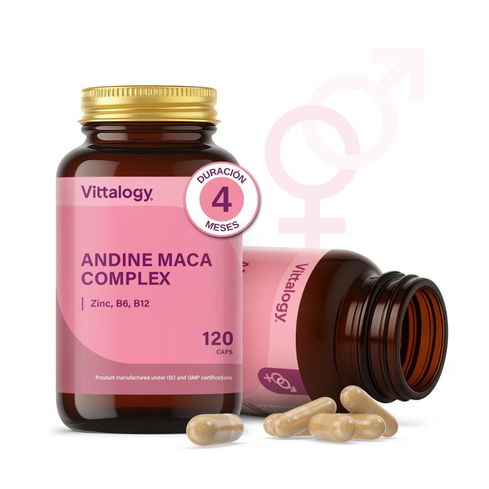 Vittalogy Andine Maca Complex 3x120 Cápsulas【PACK AHORRO】-2