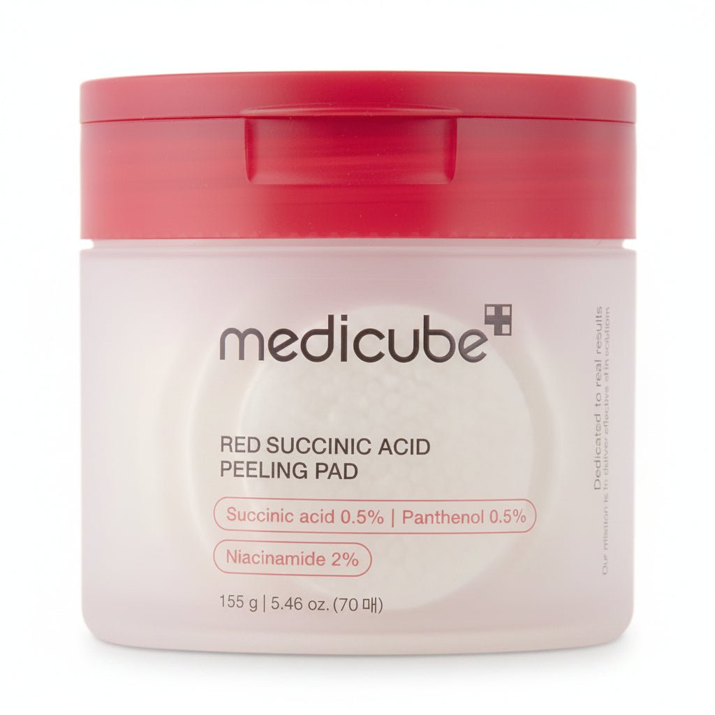 Medicube Medicube Red Succinic Acid Facial Toning Pads 70 Pieces