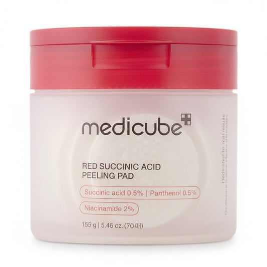 Medicube Medicube Red Succinic Acid Facial Toning Pads 70 Pieces