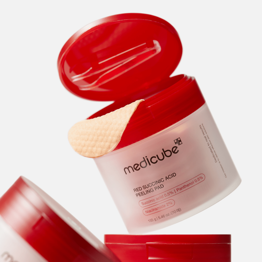 Medicube Medicube Red Succinic Acid Facial Toning Pads 70 Pieces - 3