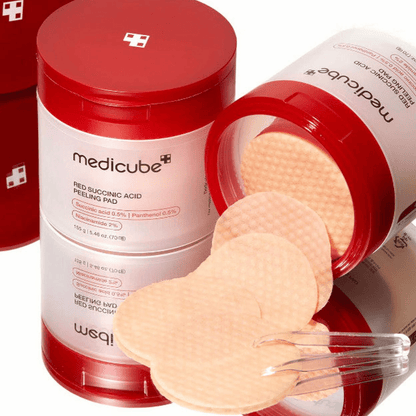 Medicube Medicube Red Succinic Acid Facial Toning Pads 70 Pieces - 4